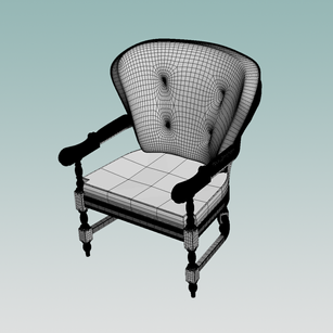 3DMemorials - Digital 3D Model Chair