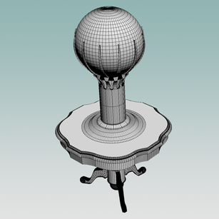 3DMemorials - Digital 3D Model Lamp